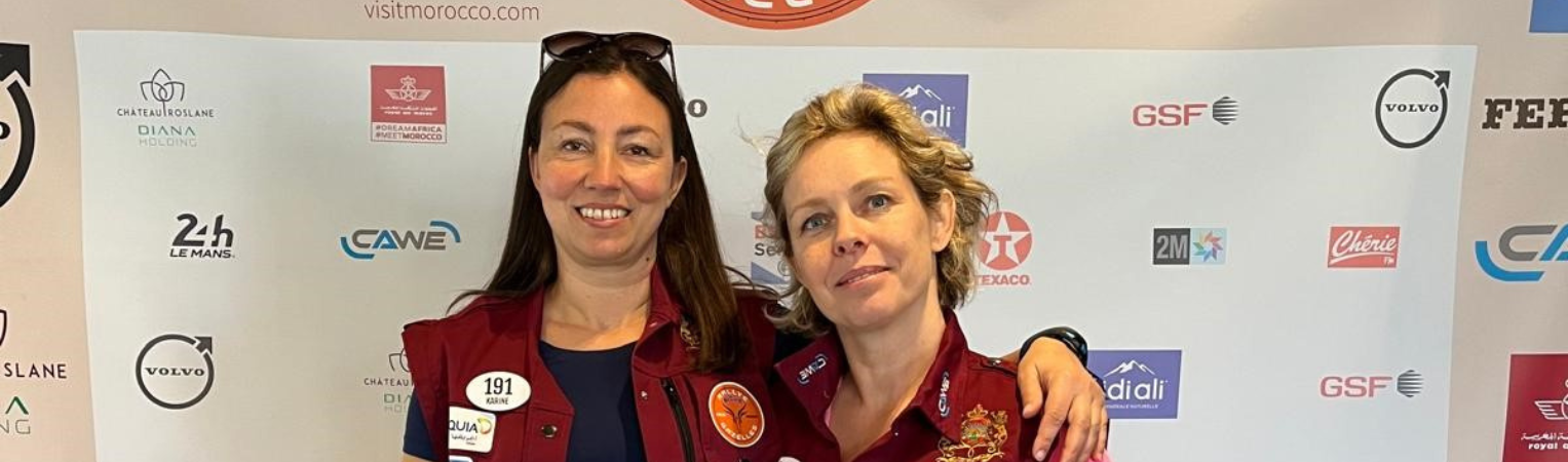 Rallye des Gazelles 2025 : Solly Azar accompagne Karine