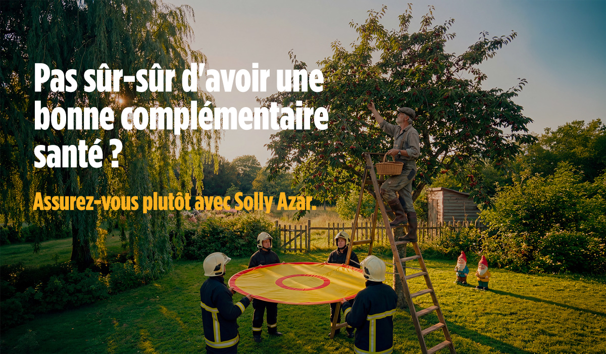 Assurance Santé Séniors : découvrez le nouveau spot publicitaire Solly Azar