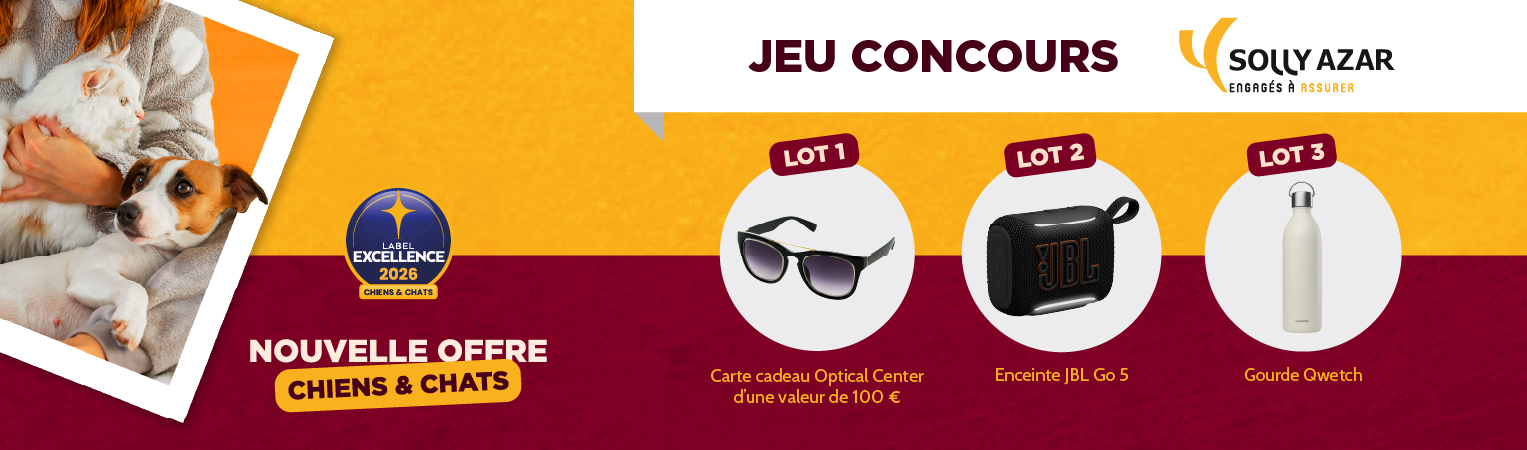 Nouvelle offre Chiens & Chats : participez à notre jeu concours LinkedIn !