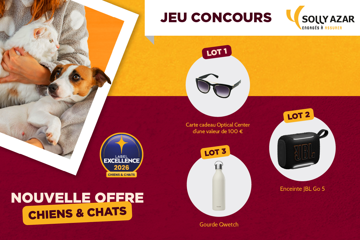 Nouvelle offre Chiens & Chats : participez à notre jeu concours LinkedIn !